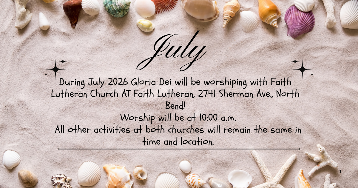 Worship Schedule